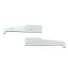 Deceuninck 150mm White Cill End Caps (pair)