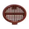 Timloc Push-in Soffit Vent - Brown 70mm