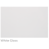 White Gloss Neptune 2.4m x 1m 1000 Mega Panel