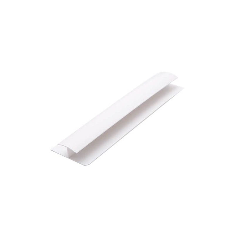 H Trim White 10mm x 2.7m