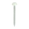 30 x 2.1 Polymer Headed Pins - A4 Stainless Steel - Cream