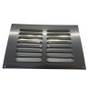 Internal Aluminium louver vent Anthracite Grey 9-6