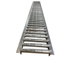 Replacement Rain Drain Galvanised Steel Grate 1mtr Long