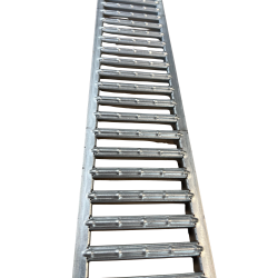 Replacement Rain Drain Galvanised Steel Grate 1mtr Long