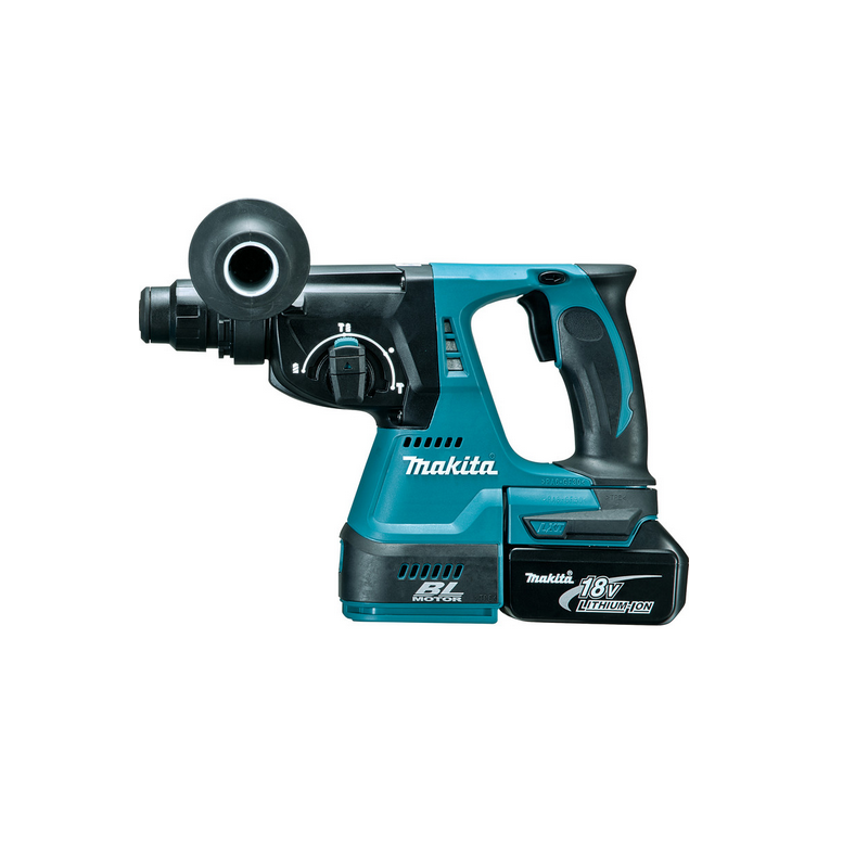 Makita DHR242RMJ 18V LXT Cordless Brushless SDS Plus Rotary Hammer Drill 2 x 4.0Ah