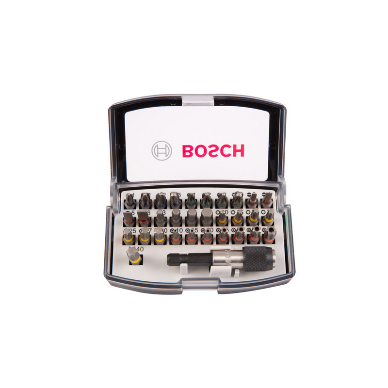 32 Piece Bosch Screwdriver Bit Set.